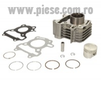 Set motor (kit cilindru) Peugeot Kissbee - Speedfight 3 - Vivacity 3 - SYM Fiddle - Symphony 4T AC 50cc D37.00 bolt 10